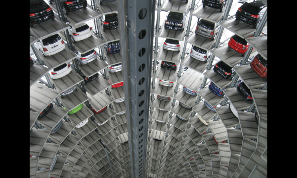 Dimensions of parking 6th