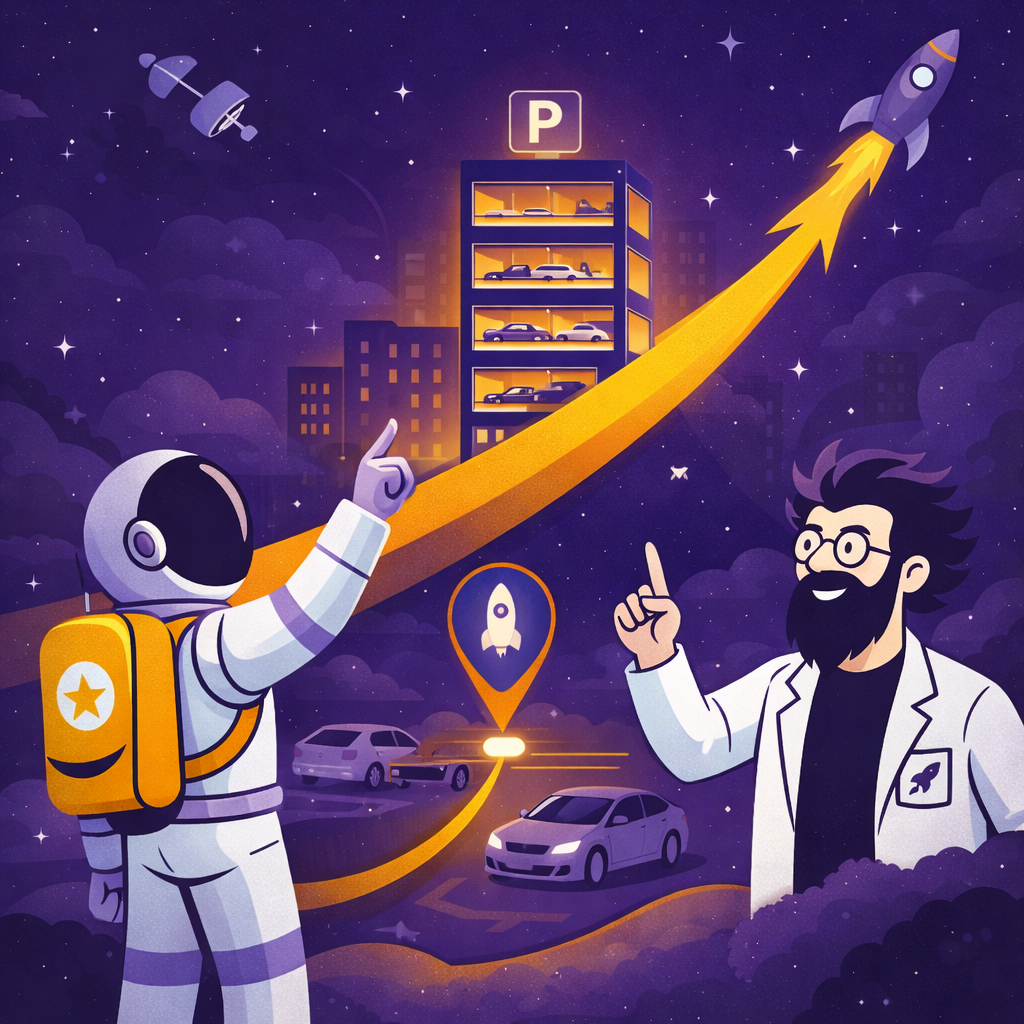 Space parking innovation in action